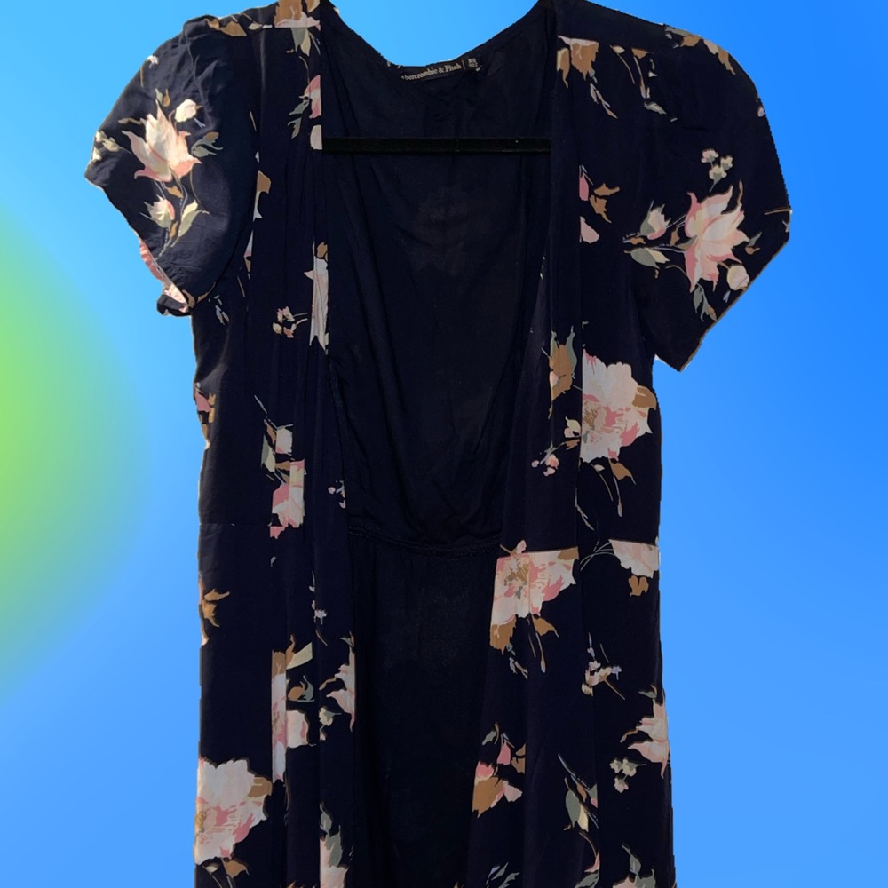 Flower tie dress